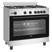 CUISINIERE 5FEUX BEKO 90X60 A GAZ INOX BGGR11125GX
