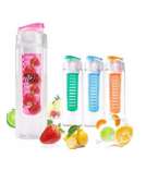 Bouteille infusion fruits 700ml sans BPA colorée