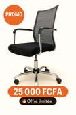 Chaise bureau ergonomique dossier maille
