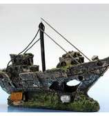 Bâteau pirate pour aquarium