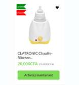 CLATRONIC Chauffe-Biberon/Chauffe-Repas BKW 3615...