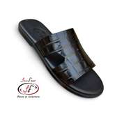 Chaussure homme sandale en cuir modèle MBAYE