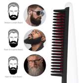 Brosse à cheveux chauffante, lisseur électrique pour barbe