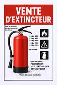 extincteur, Extincteur à poudre, eau ou CO2