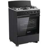 CUISINIERE 4FEUX HISENSE 50X50 A GAZ NOIR HFG50111B