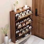 Armoire de rangement chaussures en bois