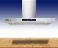 HOTTE DE CUISINE 90X60 TECHNOLUX AVEC SORTIE GRIS