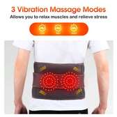Ceinture lombaire à infrarouge et vibromasseur