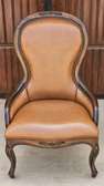 Fauteuil en cuir