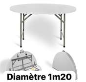 TABLE PLIABLE RONDE 1.20M