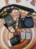 Nikon d3400, objectif 18-55mm, chargeur et 2 batteries