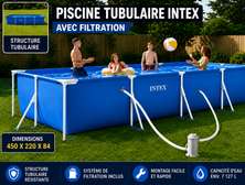 PISCINES TUBULAIRES INTEX AVEC FILTRATION 450 X 220 X 84