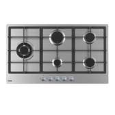 PLAQUE 5FEUX ENCASTRABLE HAIER 90X60 A GAZ GRIS HOB790SS