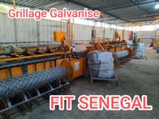Grillage galvanise pour cloture