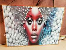 Tableau femme africaine