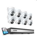 Camera de surveillance POE-NVR 8 canaux avec 8 caméras 4To