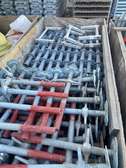 Lot serre-joints à vis métal rouge gris robustes