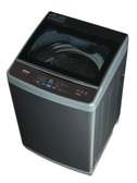 Machine à laver top 8 kg gris métallisé écran digital