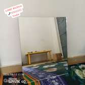 Miroir simple mural avec colle