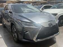 Lexus RX 450h SUV hybride gris métallisé