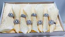 9 Pieces Ensemble Nappe de Table VIP