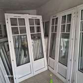 Porte salon ou balcon pvc antibruit double vitrage