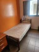 Lit fer forge et bois + matelas