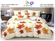 Draps de lit 100% coton