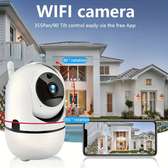 Caméra de surveillance WiFi audio Bidirectionnelle, Rotative