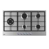 PLAQUE 5FEUX HAIER ENCASTRABLE 90X60 A GAZ INOX HOB790SS