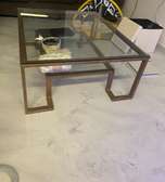Table en verre