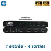 Splitter Switch HDMI 4K 30Hz Commutateur HDMI 4