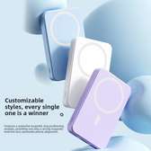 Powerbank 10000mAh Magnetic USB Type C avec support