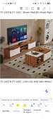 Meuble TV-1003 marron mat kaki 15S+ table basse