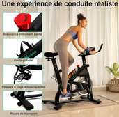 Vélo d’appartement ultra silencieux, résistance pour sport