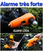 Alarme antivol moto avec verrouillage solide