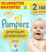 Couches Pampers Premium Protection Taille 2
