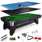 Table Convertible Billard, Ping Pong et Table à Manger