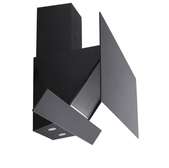 HOTTE DE CUISINE 60X60 VERTA ENCASTRABLE NOIR