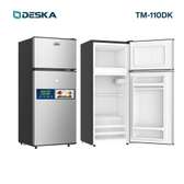 Réfrigérateur double porte inox compact