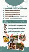 Excursion ferme biodiversifiée et tourisme