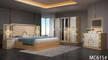 Ensemble chambre complète moderne marron foncé luxe