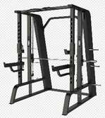 SPF Power Rack acier noir avec rangement poids