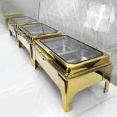 Chafing dish 2 compartiments