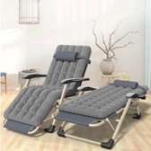 Chaise pliante lit avec cushion