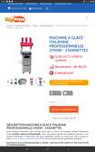 MACHINE À GLACE ITALIENNE 2950W ( neuf)