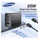 Chargeur Samsung original avec usb-c x 2 port  ultra rapide