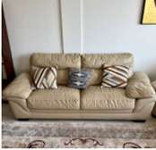 SALON en CUIR  6 places