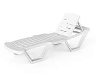 Transat plastique sans accoudoirs