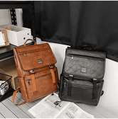 Sac a dos en cuir Vintage